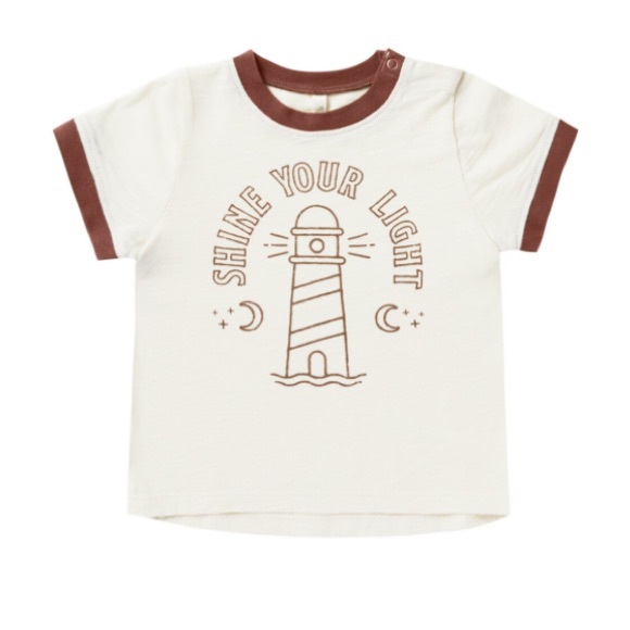 Rylee + Cru Other - Rylee and Cruu Ringer Tee shine your light